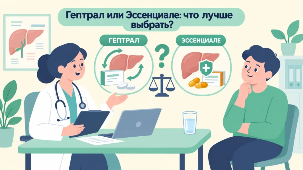 Гептрал или Эссенциале: что лучше выбрать для печени Гептрал или Эссенциале: что лучше выбрать для печени